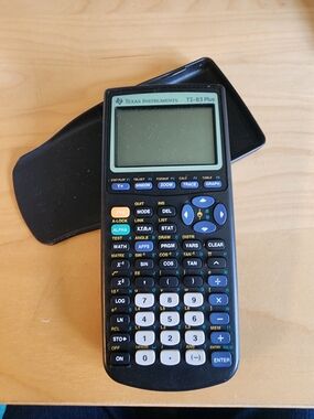 Texas Instruments TI-83 Plus Graphing Calculator - Black